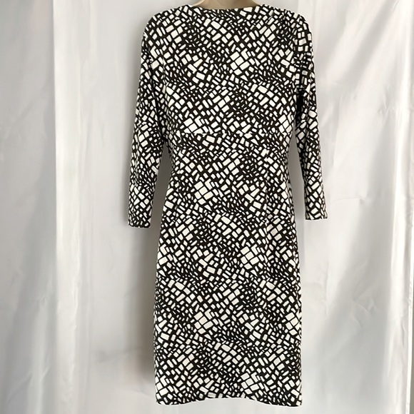 Lauren Ralph Lauren Sunburst Overlap Dress - Picture 2 of 10